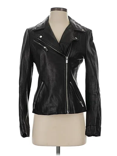 Pre-owned Wilsons Leather Jacket In Black
