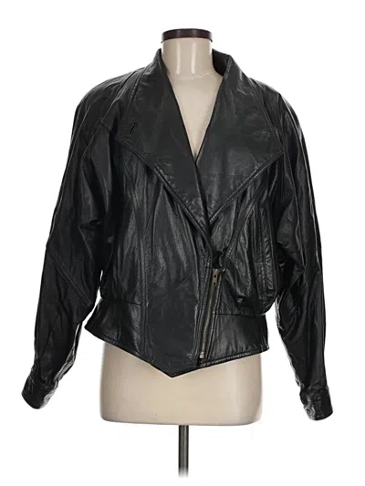Pre-owned Wilsons Leather Jacket In Black