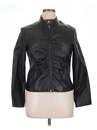 Pre-owned Wilsons Leather Jacket In Black