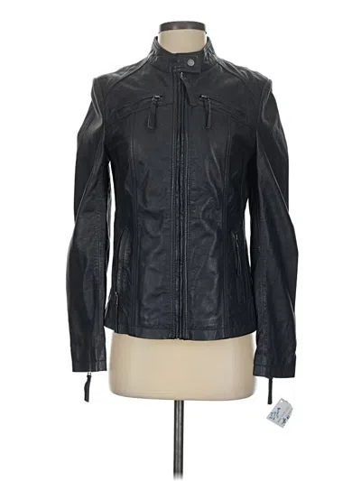 Pre-owned Wilsons Leather Jacket In Black