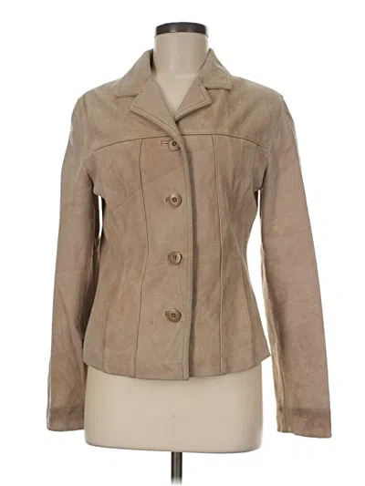 Pre-owned Wilsons Leather Jacket In Tan