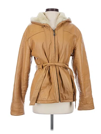 Pre-owned Wilsons Leather Jacket In Tan