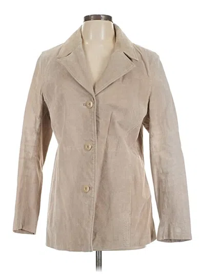 Pre-owned Wilsons Leather Trenchcoat In Tan