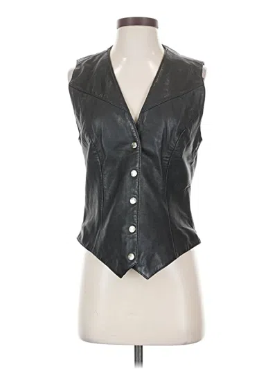 Pre-owned Wilsons Leather Vest In Black