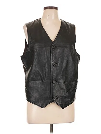 Pre-owned Wilsons Leather Vest In Black