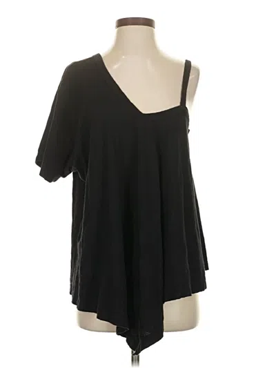 Pre-owned Wilt 3/4 Sleeve T-shirt In Black