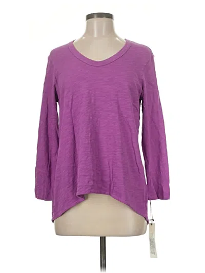 Pre-owned Wilt 3/4 Sleeve T-shirt In Purple