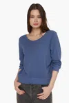 Wilt Baby Backless Sweatshirt In Blue