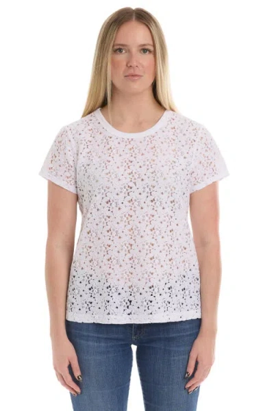 Wilt Baby Fit Lace Tee In White