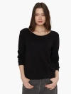 Wilt Clothing Baby Backless Sweatshirt In Black