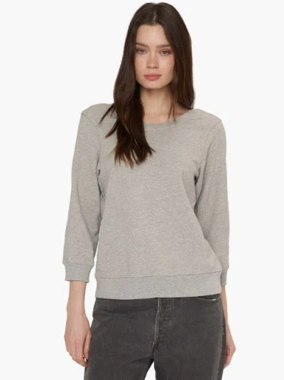 Wilt Clothing Baby Backless Sweatshirt In Gray
