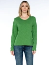 Wilt Clothing Baby Fit Long Sleeve Shrunken Crew Top In Green