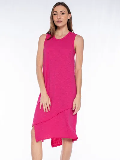 Wilt Clothing Crossover Hem Shell Dress In Multi