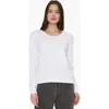 Wilt Clothing Seamed Pocket Sweatshirt In White