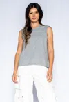 Wilt Clothing Slim Fit Sleeveless Shell Top In Multi