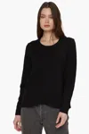 Wilt Baby Backless Sweatshirt In Black