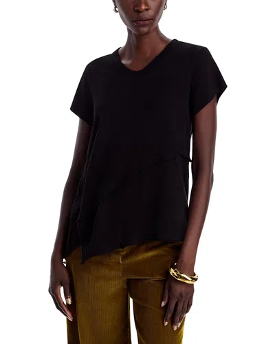 Wilt Cotton Crewneck Easy Tee In Black