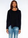 Wilt Crew L/s Easy Crossover Hem In Black
