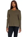 Wilt Crew Shirttail Poplin Shirt Sleeves In Green