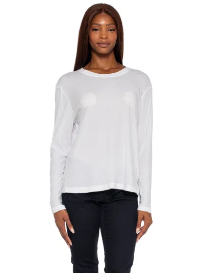Wilt Crew L/s Easy Tee In White
