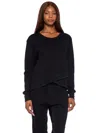 Wilt Crew Sweatshirt With Stripe Trim In Black