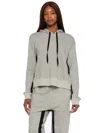 Wilt Hoodie Sweatshirt With Black Contrast In Gray