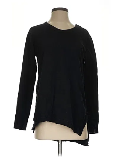 Pre-owned Wilt Long Sleeve Top Black Crew Neck Tops