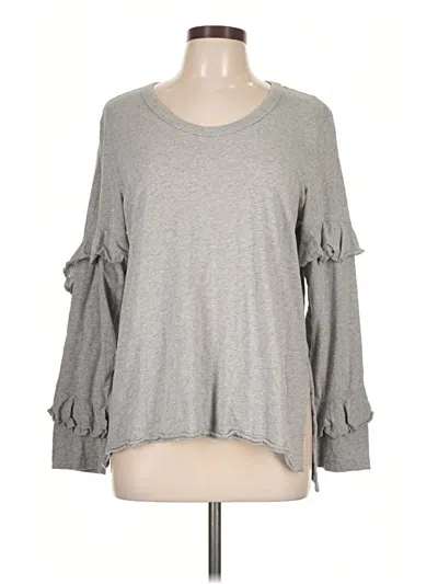 Pre-owned Wilt Long Sleeve T-shirt In Gray