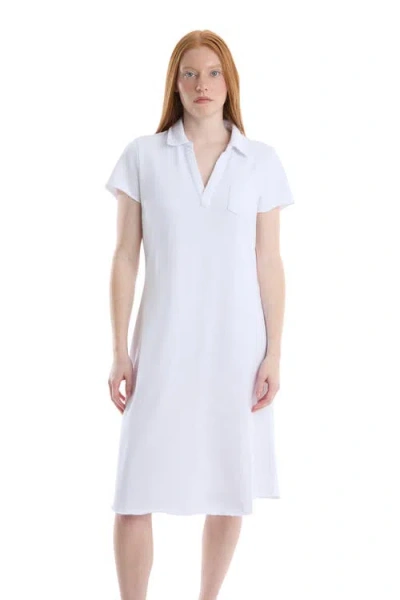 Wilt Polo Dress With Chest Pocket In Blue