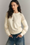 Wilt Round Neck Sweatshirt In White
