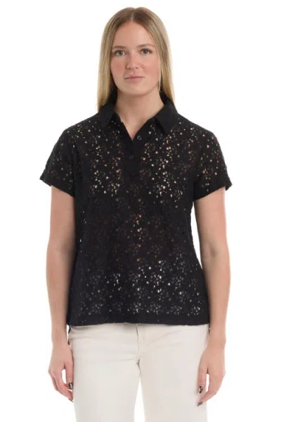 Wilt Short Sleeve Polo In Black