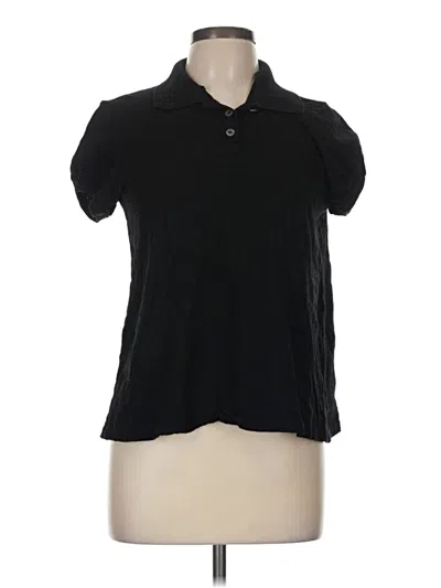 Pre-owned Wilt Short Sleeve Top Black Collared Neckline Tops