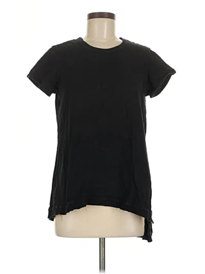 Pre-owned Wilt Short Sleeve Top Black Keyhole Neckline Tops