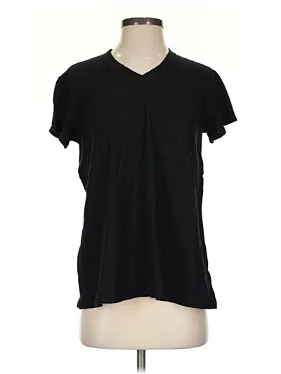 Pre-owned Wilt Short Sleeve Top Black V-neck Tops