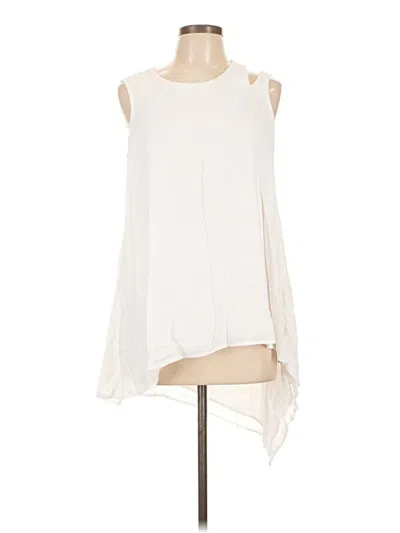 Pre-owned Wilt Sleeveless Blouse In White
