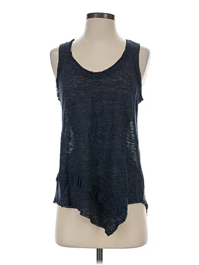 Pre-owned Wilt Tank Top Blue Halter Neckline Tops