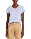 Wilt Tiered-hem Tee In Purple