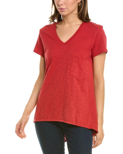Wilt Vintage V-neck T-shirt In Red