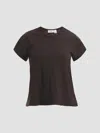 Wilt Women's Baby Fit Crew T-shirt In Brown