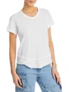 Wilt Tiered-hem Tee In White