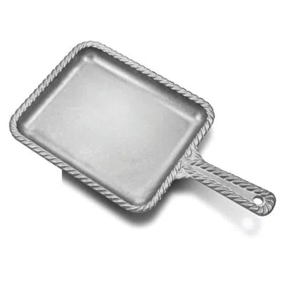 Wilton Armetale Gourmet Grillware Rectangular Skillet, 14.5-inch In Silver