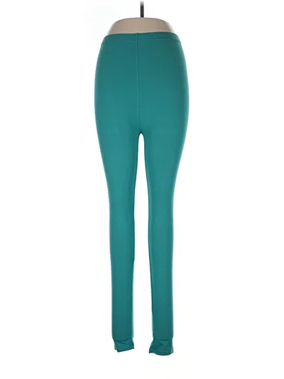 Pre-owned Win Win Active Pants In Teal