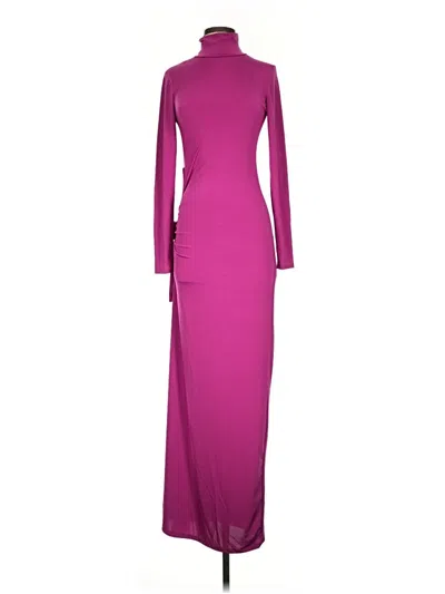 Pre-owned Win Win Casual Dress In Purple