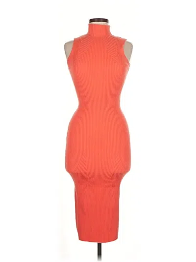 Pre-owned Win Win Cocktail Dress In Orange