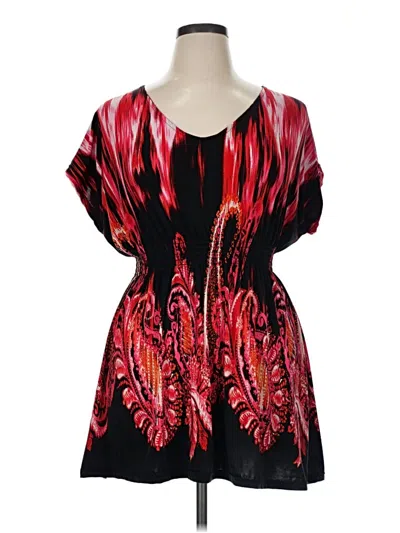 Pre-owned Win Win Cocktail Dress In Red