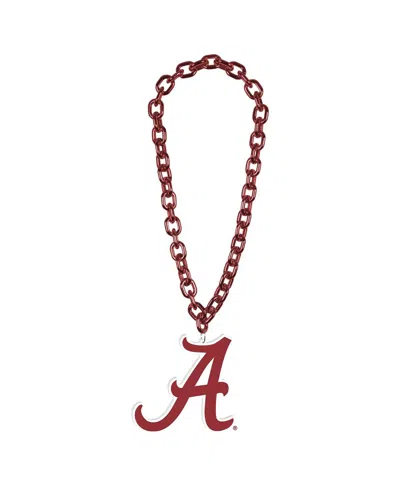 Wincraft Alabama Crimson Tide Big Chain Logo Necklace In Red