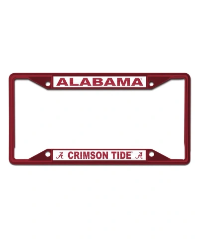 Wincraft Alabama Crimson Tide Chrome Color License Plate Frame