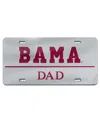 Wincraft Alabama Crimson Tide Dad Laser Cut Acrylic License Plate