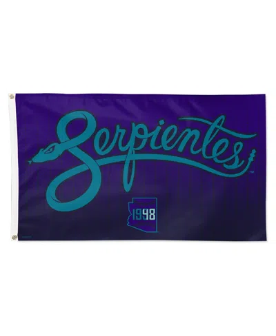 Wincraft Arizona Diamondbacks 2025 City Connect 3' X 5' Single-sided Deluxe Flag In Transparent