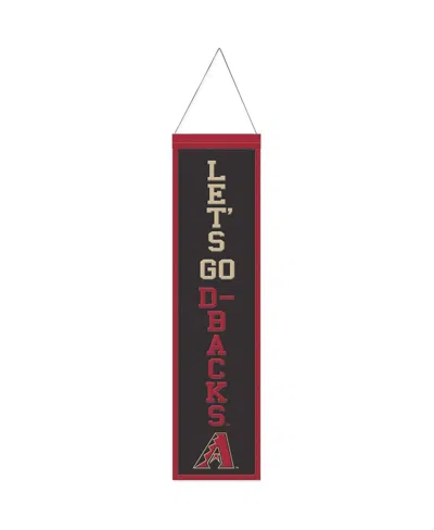 Wincraft Arizona Diamondbacks 8" X 32" Slogan Wool Banner In Multi